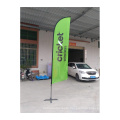 Portable Flying Beach Feather Flag Tear Drop Flag For Advertising Beach Flag Pole Beach Wing